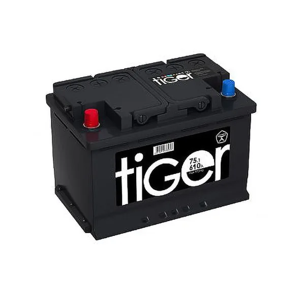 Аккумулятор TIGER Red Energy 75 Ач 650 А (EN), прямая полярность, LN3