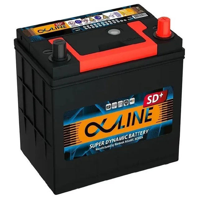 Аккумулятор ALPHALINE Super Dynamic 44 Ач 400 А (EN), обратная полярность, B19