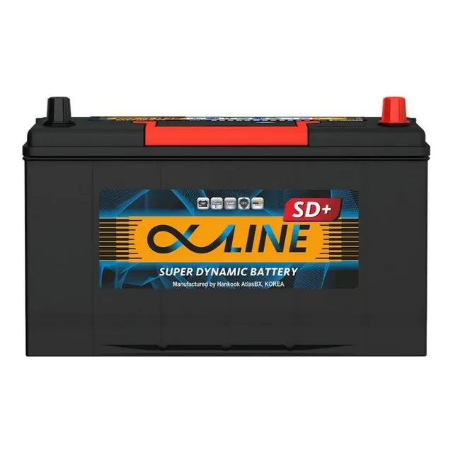Аккумулятор ALPHALINE MF105D31L(90) 90 Ач 750 А (EN), обратная полярность