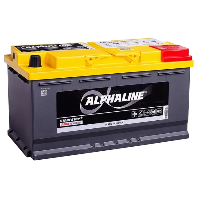 Аккумулятор ALPHALINE AGM AX 95 Ач 850 А (EN), обратная полярность, LN5