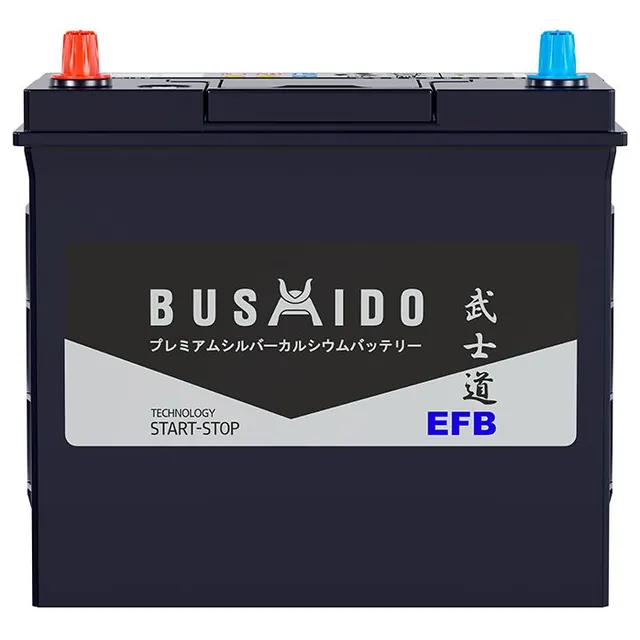 Аккумулятор BUSHIDO 50 Ач 480 А (JIS), обратная полярность, B24