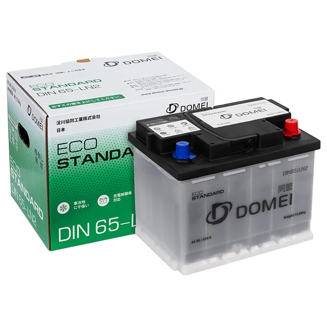 Аккумулятор DOMEI Eco STANDARD 65 Ач 620 А (EN), обратная полярность, LN2