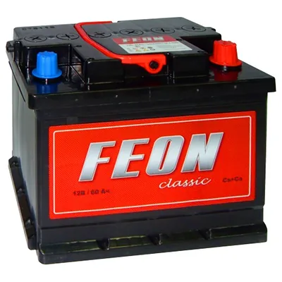 Аккумулятор FEON Alt 60 Ач 550 А (EN), обратная полярность, LN2