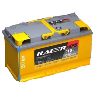 Аккумулятор RACER 110 Ач 1050 А (EN), обратная полярность, LN5
