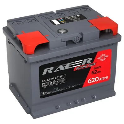 Аккумулятор RACER Grand Prix 60 Ач 640 А (EN), обратная полярность, LN2