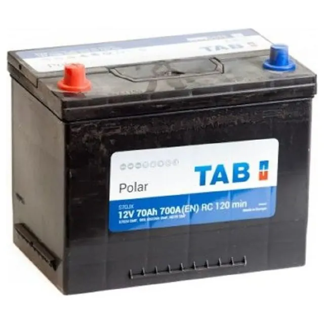Аккумулятор TAB Polar Asia 70 Ач 700 А (EN), прямая полярность, D26