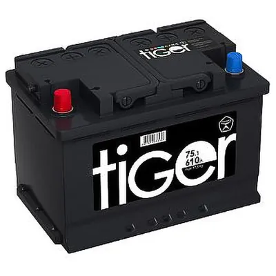 Аккумулятор TIGER Red Energy 75 Ач 650 А (EN), прямая полярность, LN3