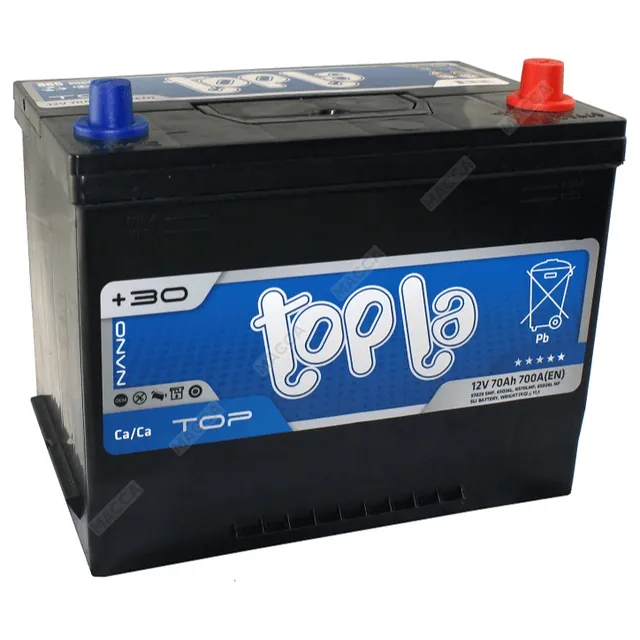 Аккумулятор TOPLA 70 Ач 700 А (EN), обратная полярность, BCI-35