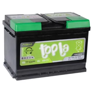 Аккумулятор TOPLA 70 Ач 760 А (EN), обратная полярность, LN3