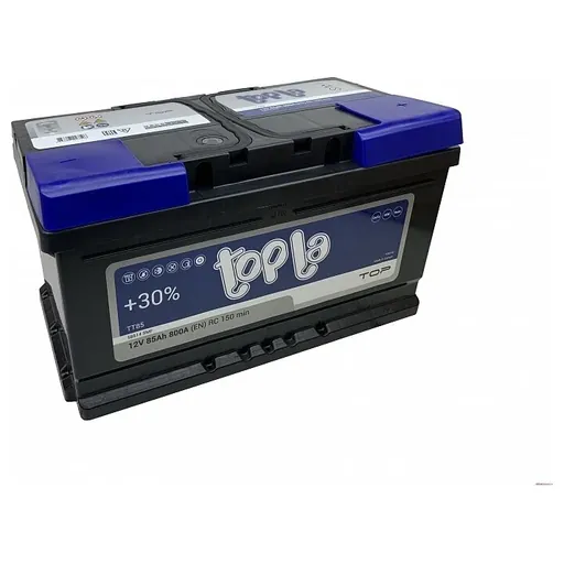 Аккумулятор TOPLA 85 Ач 800 А (EN), обратная полярность, LBN4