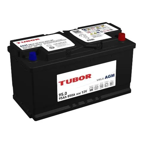 Аккумулятор TUBOR 95 Ач 850 А (EN), обратная полярность, LN5