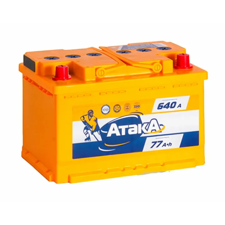Аккумулятор TUNGSTONE ATAKA 6СТ-77 77 Ач 640 А (EN), обратная полярность, LN3